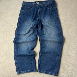 Vintage 90s Billabong Jeans Men’s 36x31 Baggy Ultra Wide Leg Skater Hip Hop Rare